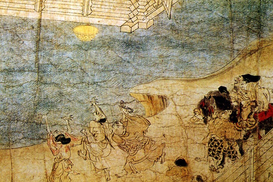 信貴山縁起絵巻 部分 Japaaan 日本文化と今をつなぐ