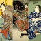 iPhone、iPadで無料配信！歌川派の人気浮世絵師3人による共作「小倉擬百人一首」