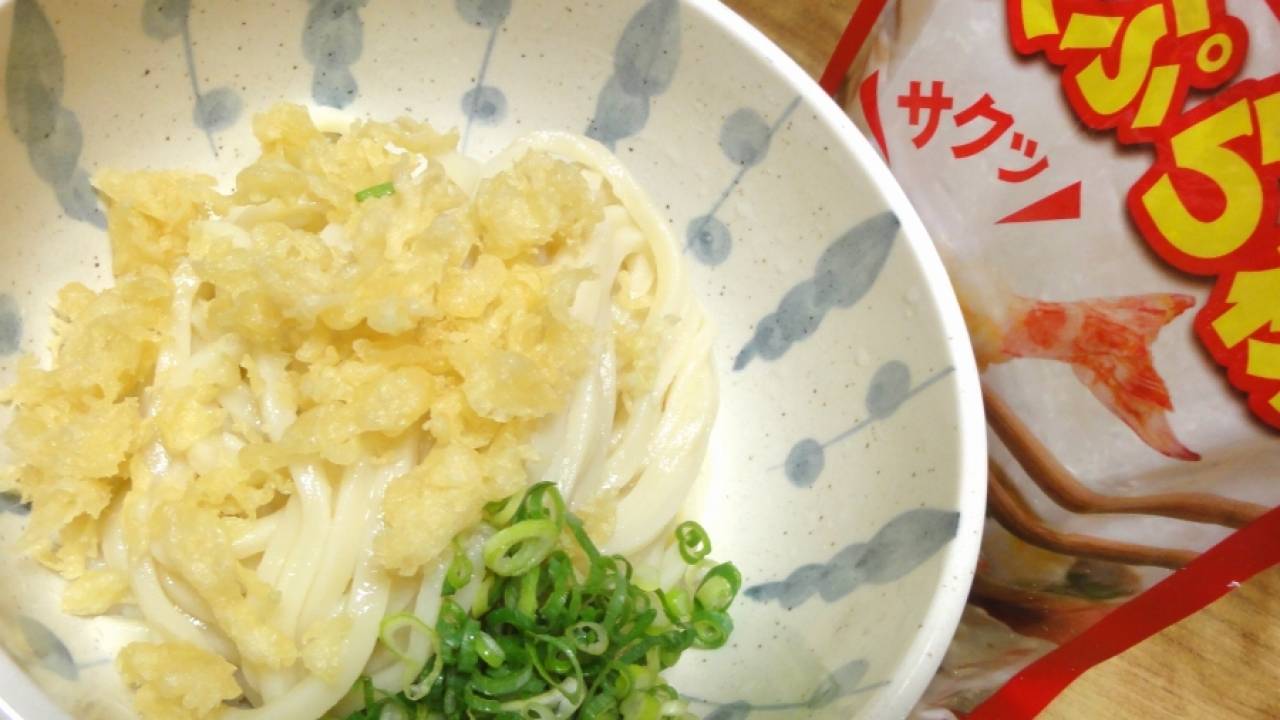 「天ぷら粉」でうどん打ったらムニョムニョ食感の異常な食べ物ができた…