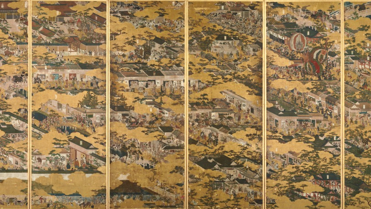 洛中洛外図の優品が集結する「京都―洛中洛外図と障壁画の美」が開催中