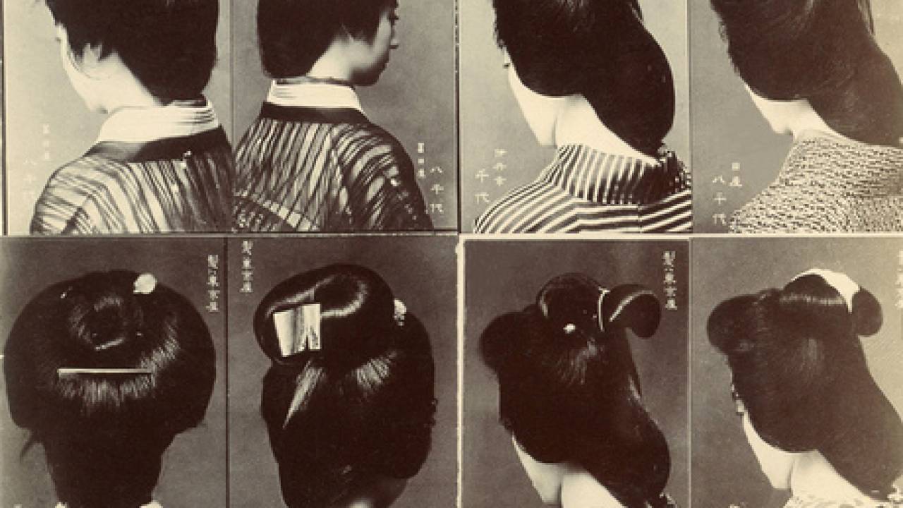 明治時代 芸妓さんの日本髪スタイルまとめ