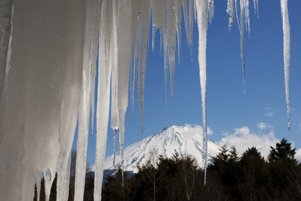 富士山の冬姿