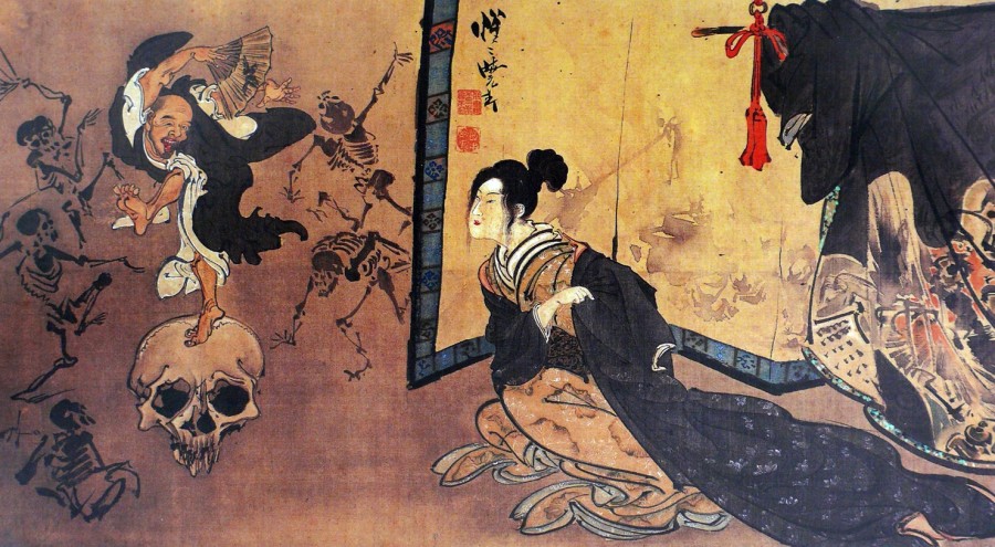 画力ハンパない 日本画や浮世絵に描かれた髑髏 ドクロ たち２１選 アート 日本画 浮世絵 Japaaan