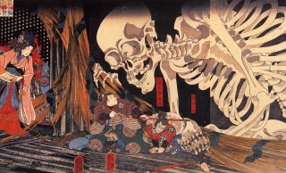 画力ハンパない！日本画や浮世絵に描かれた髑髏（ドクロ）たち２１選