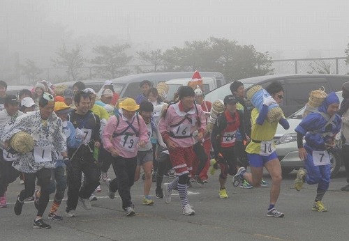優勝賞品米1年分！飯島町米俵マラソンは意外と過酷？