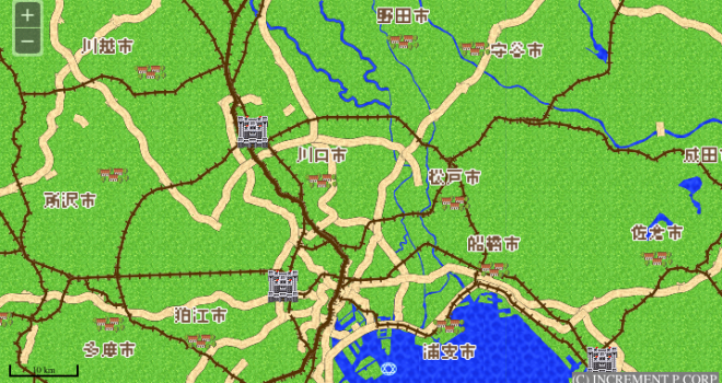 日本がまるで冒険rpgの舞台に Mapfanがrpg風マップを提供開始 古
