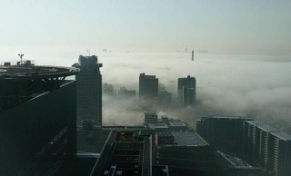 今朝のさいたま市が＂霧＂に包まれてまるで雲海状態、幻想的すぎると話題に