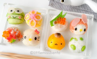 衝撃的な可愛らしさ♪ サンリオな「手まり寿司」のなんと可愛らしいことよ…。