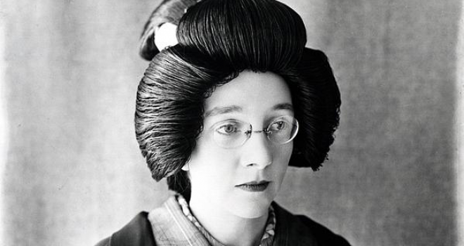 Nhkテレビ小説 マッサン エリーのモデルとなったリタの日本髪 着物姿 日本の古写真 Japaaan