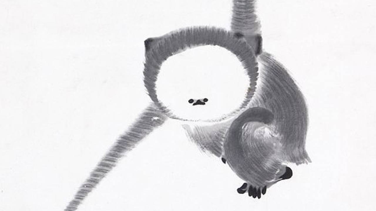 江戸時代の絵でこの可愛さっ！伊藤若冲が描くゆるかわすぎるお猿にキュン死確定！