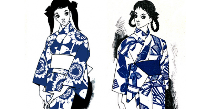 これは気になる 昭和のkawaii 中原淳一デザインの浴衣が完全復刻で数量限定販売 アート 着物 和服 Japaaan