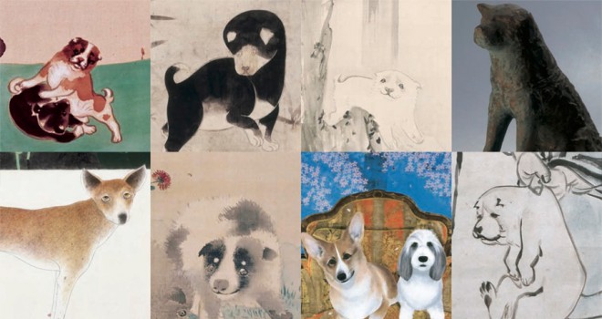 犬好きにはたまらぬ 展覧会 いぬ 犬 イヌ は犬を題材にした絵画のオンパレードだ アート 日本画 浮世絵 Japaaan