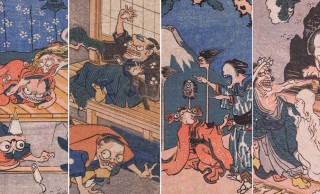 まさに江戸時代のマンガ！浮世絵「化物忠臣蔵」がユーモアあり毒ありでオモシロ！