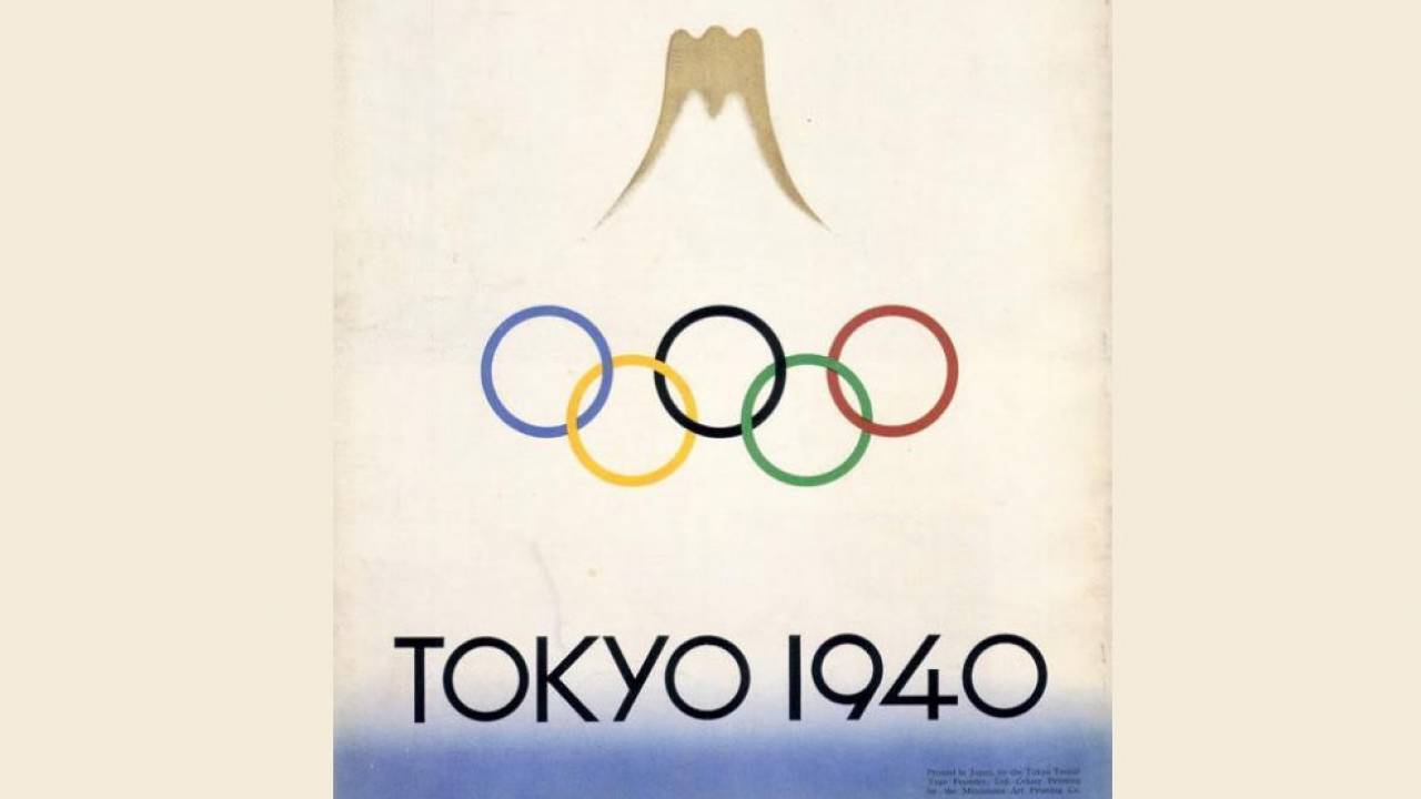 シンプルに富士山！1940年開催予定だった幻の東京オリンピックのポスターがステキ