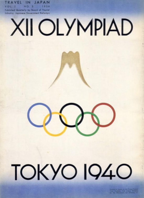 1940年 幻の東京オリンピックポスター