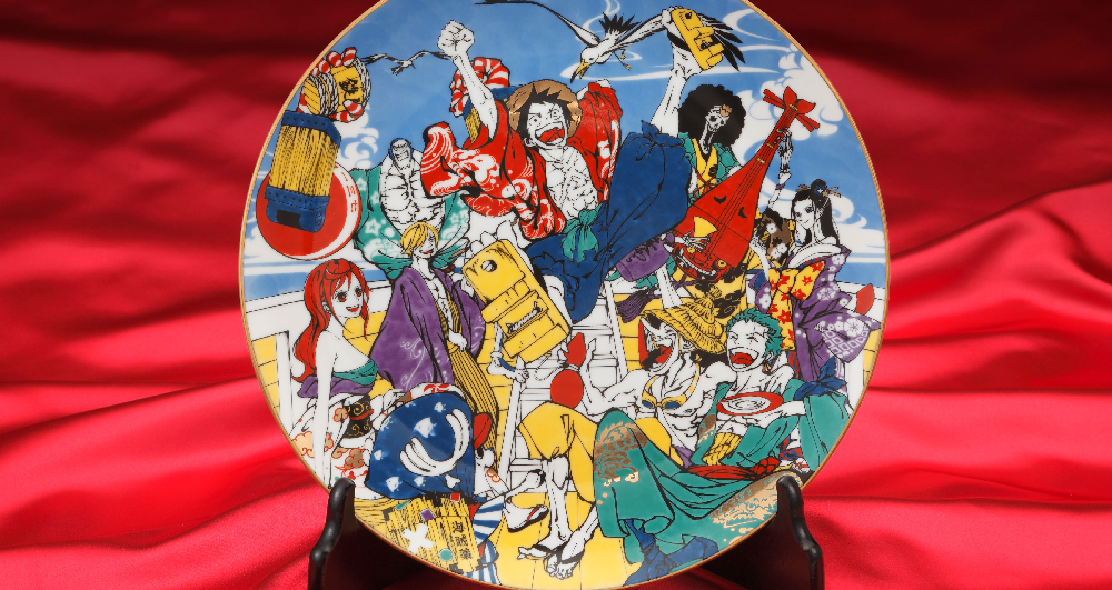 これが有田焼とは ワンピースの麦わらの一味が色鮮やかな有田焼の大皿になって登場 雑貨 インテリア Japaaan