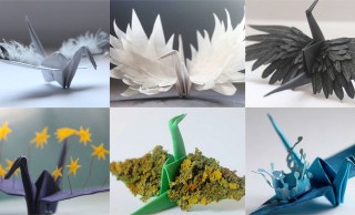 独創的で美しい！折り鶴を365日インスタグラムで公開し続ける海外アーティストの作品