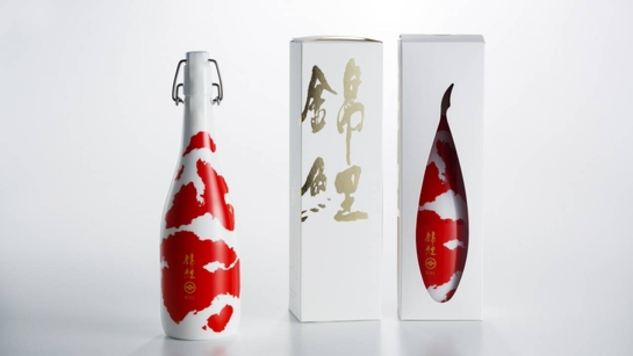数量限定で販売再再開！パッケージが美しい日本酒「錦鯉 KOI」が世界クラスのデザイン賞を受賞
