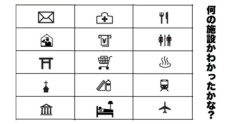 どれが何の施設かわかる 国土地理院が 決定した 外国人向け地図記号 を発表しました 観光 地域 Japaaan