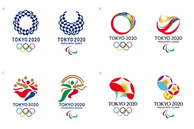 年東京オリンピックエンブレム決定 日本の伝統文様 市松模様 と伝統色を採用したデザインに アート Japaaan