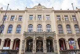 シーボルトの収集した資料約6000点が収蔵されているミュンヘン五大陸博物館。
