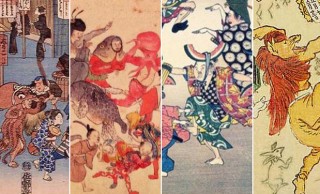 まさにハロウィン状態www 浮世絵・日本画に見る江戸時代の衝撃的コスプレ祭りまとめ
