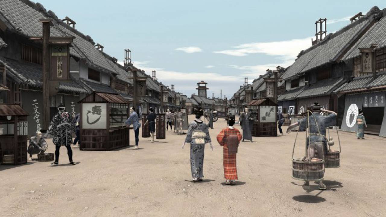 江戸の町VR化プロジェクトが【EDO VR】として世界に向け支援募集スタート