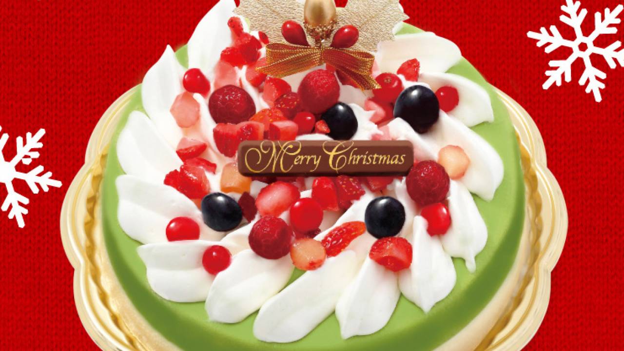 祇園辻利から濃厚な抹茶アイス使ったクリスマスアイスケーキ！