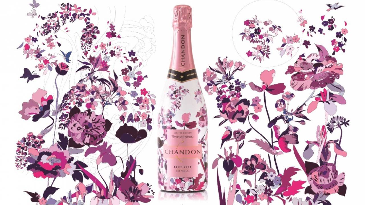 素敵ボトル！日本の花鳥風月をイメージしたエレガントデザインなスパークリングワインが発売