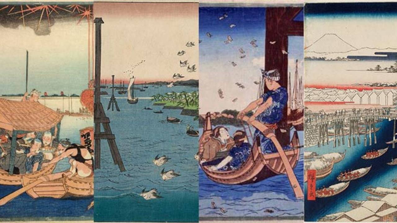夏にぴったり！人気絵師の浮世絵でお江戸の水辺をめぐる展覧会「大江戸クルージング」開催