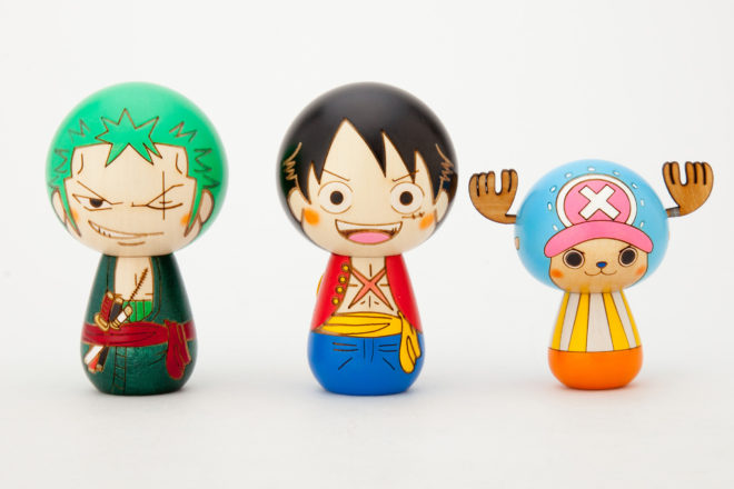 チョッパ〜♪ONE PIECEの人気キャラが可愛い＂こけし＂になった「ワンピースこけし」