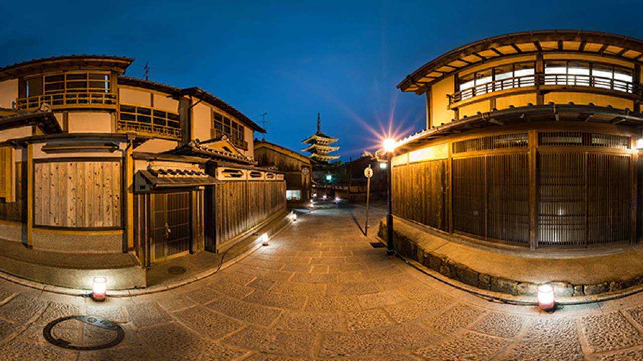 VRで京都をぐいんぐいん！超高画質な360°パノラマで京都を楽しめる「京都VRツアー」