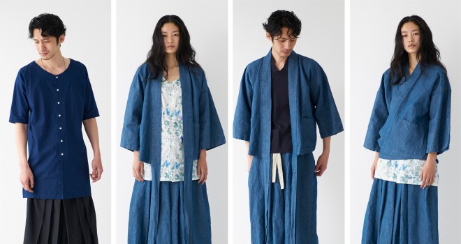 初ユニセックス 和洋クロスオーバーなテイストが絶妙な 和robe が18春アイテム発表 ファッション 着物 和服 Japaaan