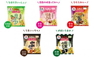 手羽先味、山賊焼味…ポテトチップス47都道府県の味の人気5商品が全国発売へ！
