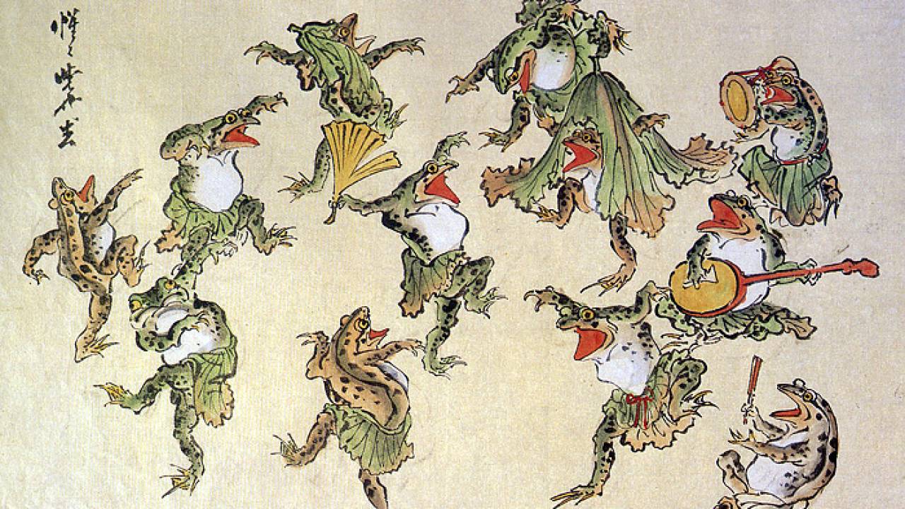 【かえるの日記念】カエルが好きすぎる絵師・河鍋暁斎による圧巻のカエル作品群を一挙紹介！