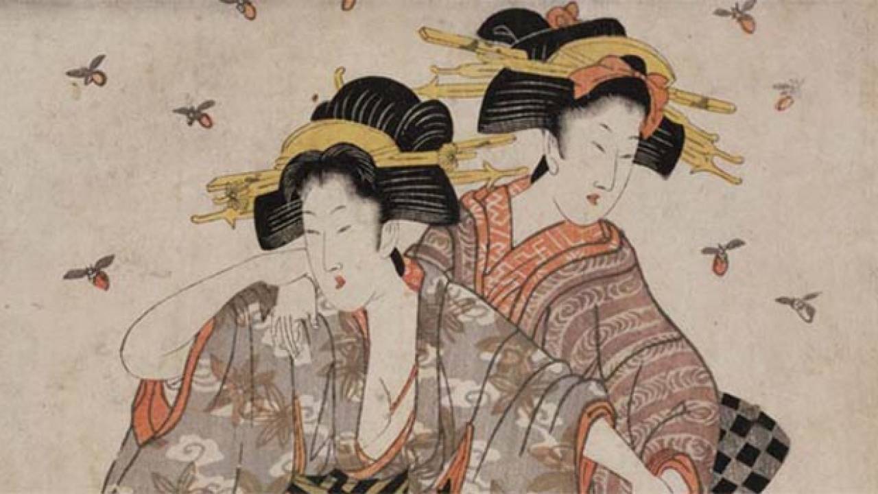 夏の化粧はあっさりと。江戸時代も季節により白粉の塗り方を変えていました