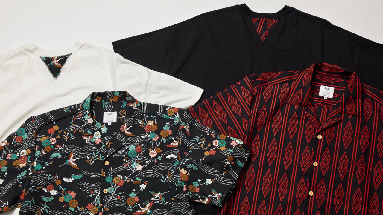 着物をアロハシャツに再生する「Samurai ALOHA」とアパレルブランド「HARE」がコラボアイテムをリリース！