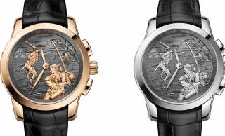 なんと宮本武蔵と佐々木小次郎の「巌流島の戦い」がモチーフの腕時計がスイス高級時計メーカーから誕生！