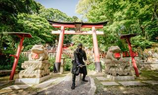 忍者になりきって与えられた任務を遂行するリアル忍者RPG「NINJA-RUN」が京都に登場！