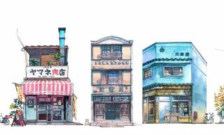 秒速で惚れたこの作風！哀愁漂うノスタルジックな東京の建物を描く「Tokyo Storefronts」が素晴らしい
