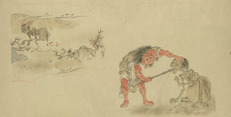 壮絶な世界…。飲食の飢えに苦しむ餓鬼道の世界をショッキングに描いた絵巻物「餓鬼草紙」 | アート 日本画・浮世絵 - Japaaan #仏教 ...