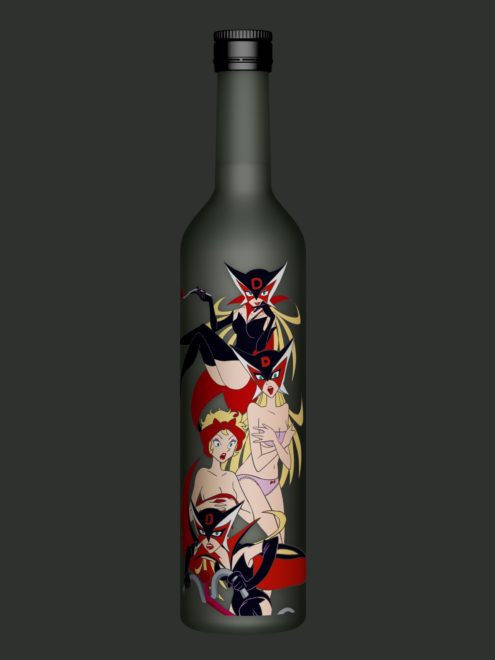 懐かしアニメの美女ヒロインたちが なんと日本酒のボトルデザインになって登場 グルメ 日本酒 Japaaan アニメ