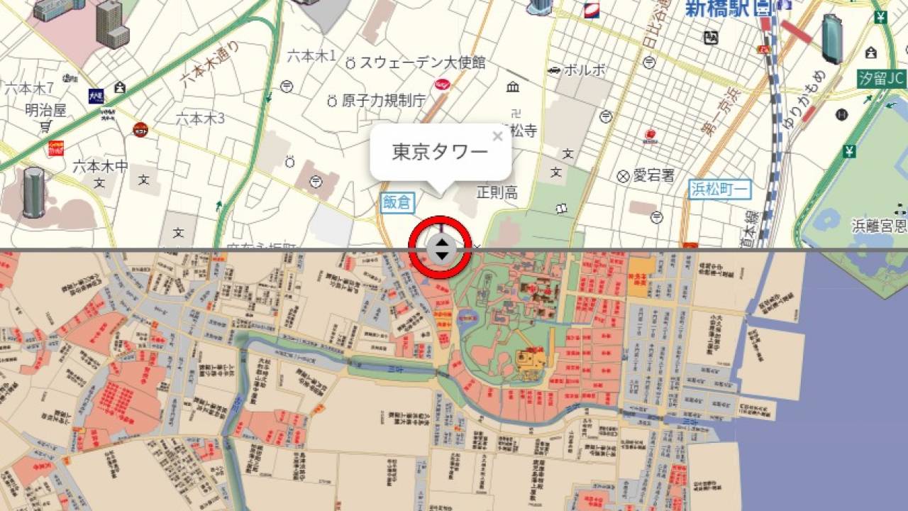 ひとりブラタモリ状態！現在と昭和・江戸時代の古地図を同時表示できる「古地図 with MapFan」面白すぎ！