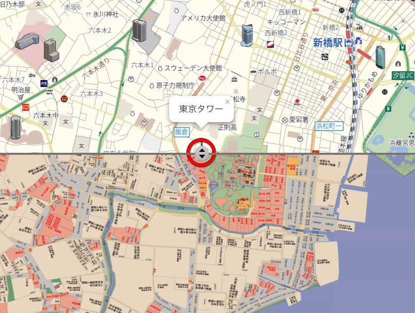 ひとりブラタモリ状態 現在と昭和 江戸時代の古地図を同時表示できる 古地図 With Mapfan 面白すぎ 東京都 観光 地域 Japaaan 古地図