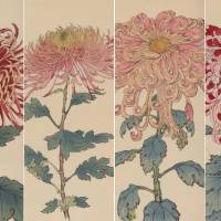 繊細で美しい！日本の国花「菊」の様々な品種を描いた明治時代の木版画「契花百菊」