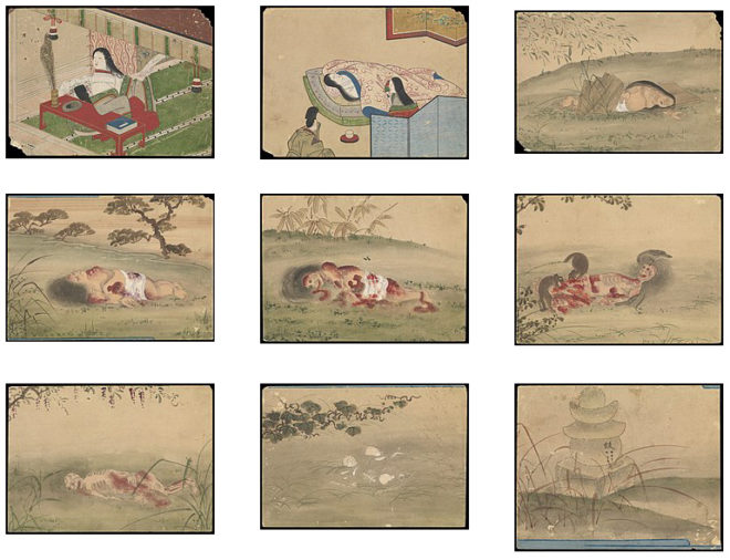 小野小町も死んだらドクロ 彼女の遺体が腐乱していく姿を描いた衝撃的な 九相図 の意味とは アート ライフスタイル 日本画 浮世絵 Japaaan ページ 2