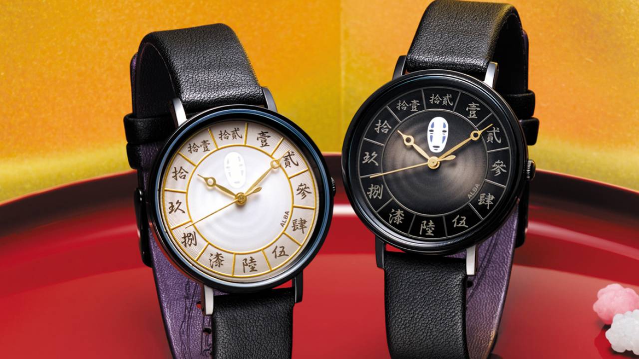 カオナシが暗闇で光る！「千と千尋の神隠し」の世界をイメージした腕時計が発売