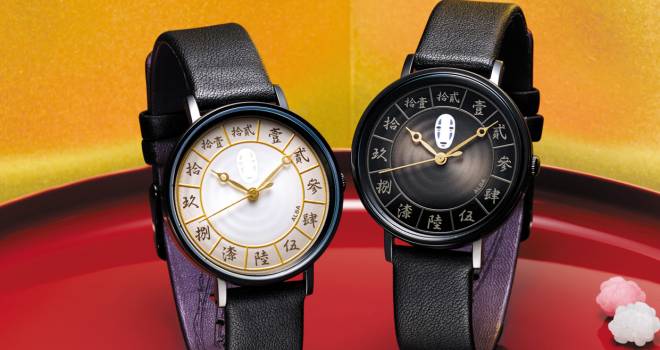 カオナシが暗闇で光る 千と千尋の神隠し の世界をイメージした腕時計が発売 ファッション Japaaan ジブリ