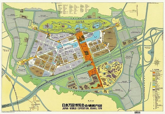 イラストで表現した日本が可愛い 1970年 大阪万博の案内マップが復刻販売 観光 地域 Japaaan