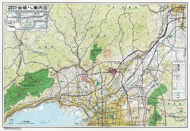 イラストで表現した日本が可愛い 1970年 大阪万博の案内マップが復刻販売 観光 地域 Japaaan